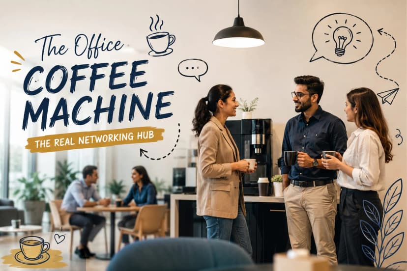 The Office Coffee Machine: Real Marketing Hub