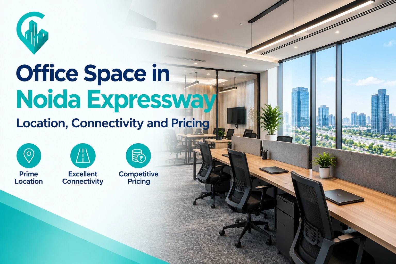Office Space in Noida Expressway: Location, Connectivity and Pricing
